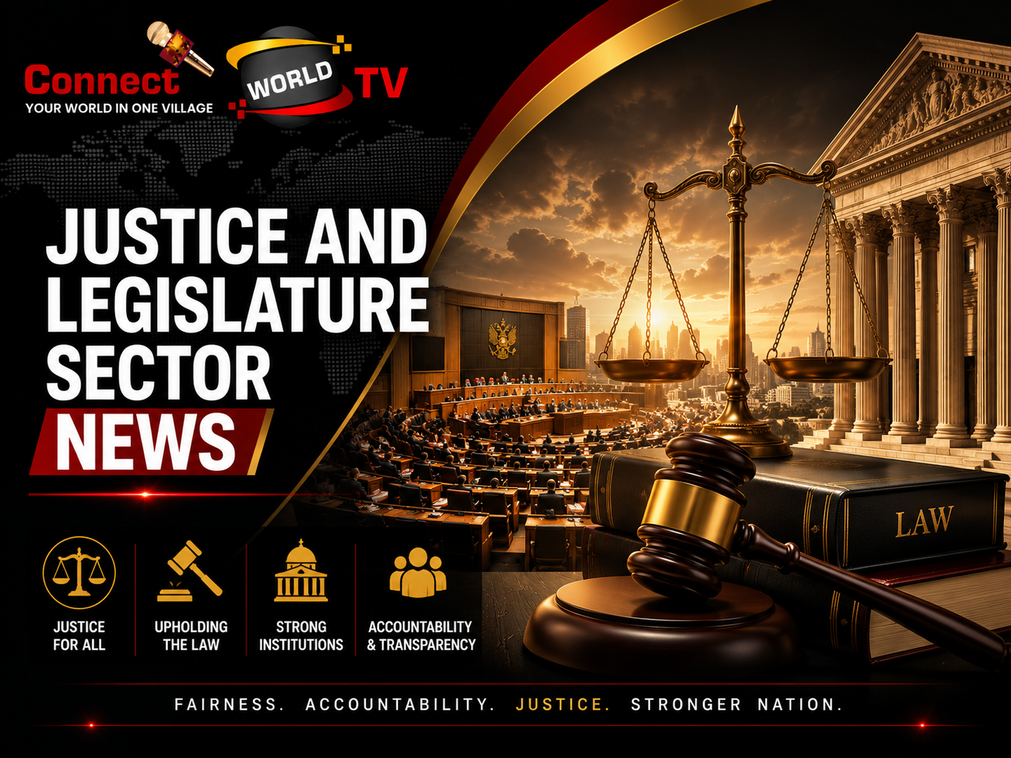 Justice and Legislature Sector News
