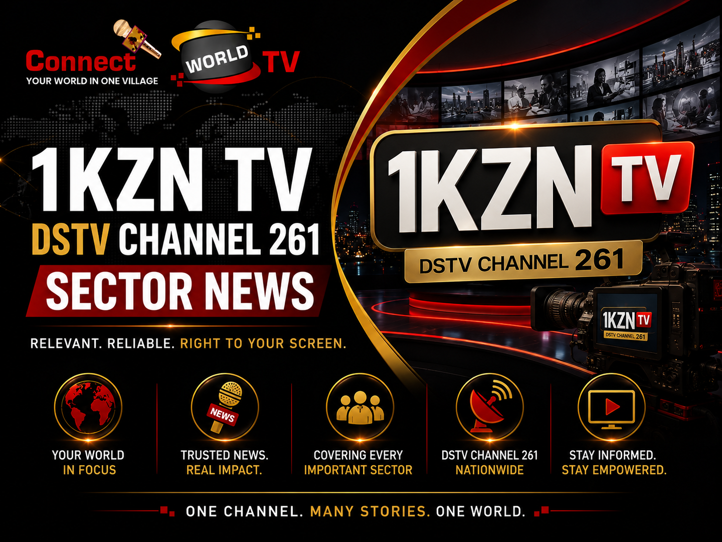 1KZN TV DSTV Channel 261